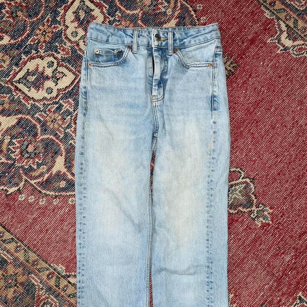 Topshop straight leg jeans